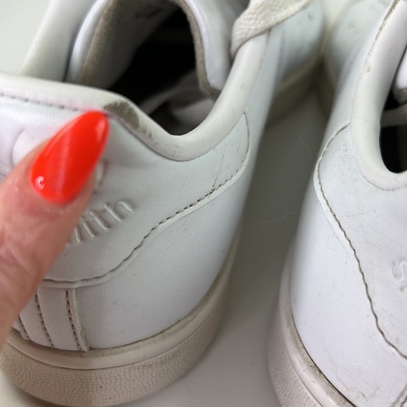 Adidas Stan Smith White Leather Sneakers  Men's 6 ½ Women's 8 - Picture 9 of 9